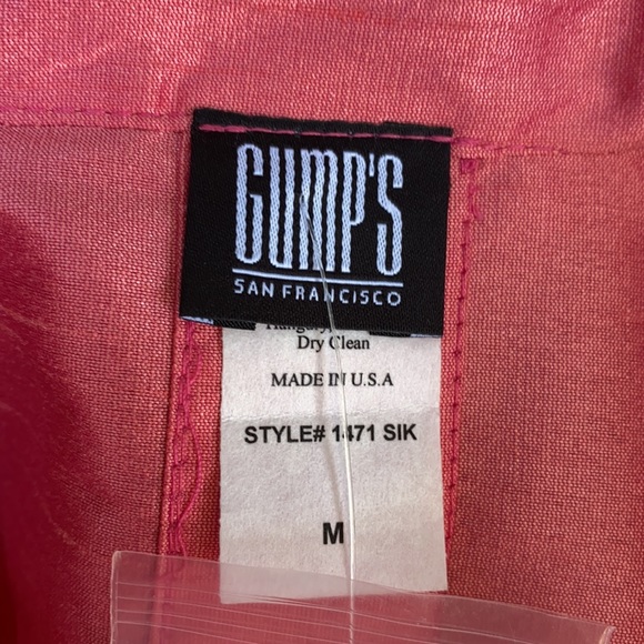 Gumps silk polyester tent like blouse. - Picture 5 of 5